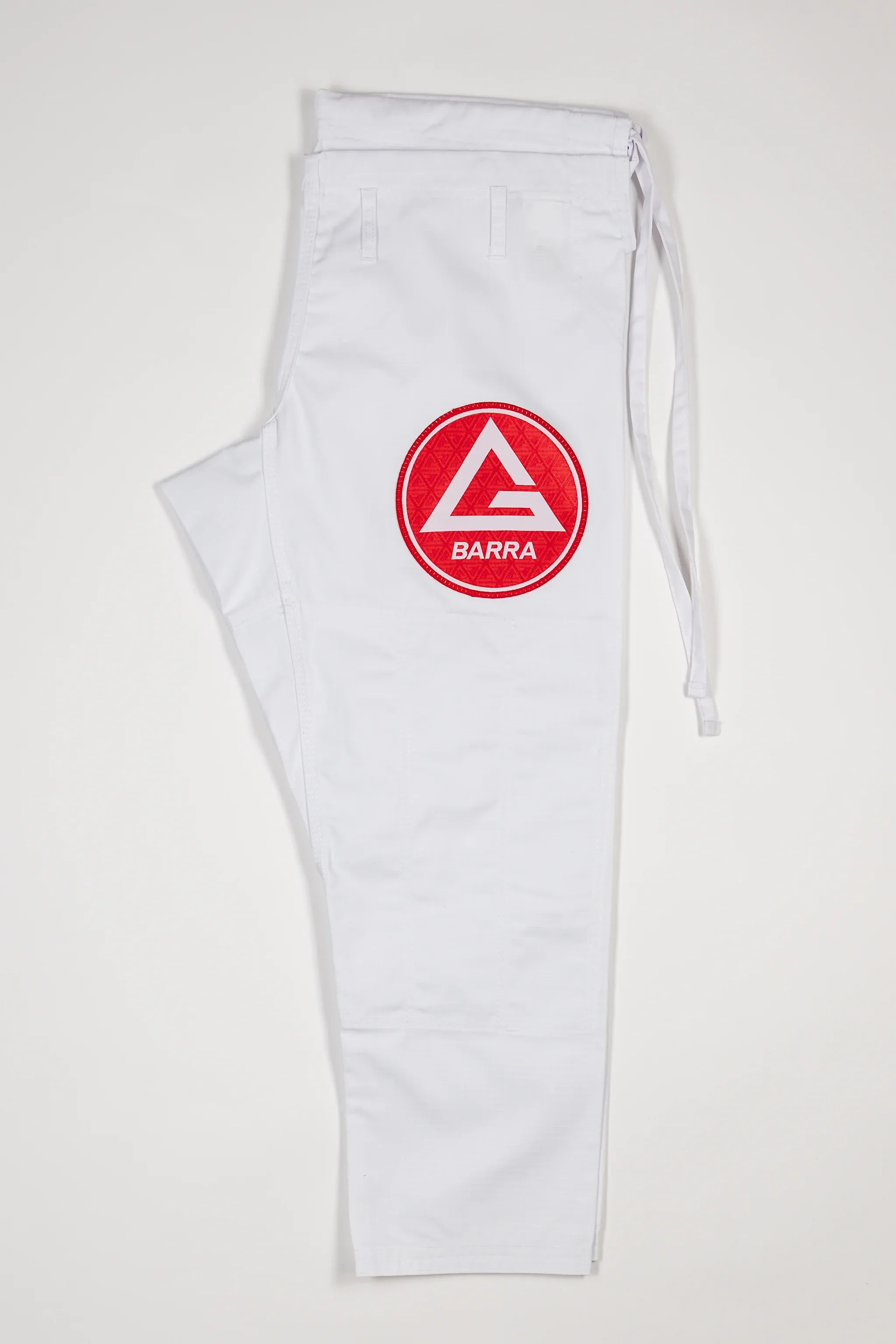 GB Fitted Gi Pants - White - Image 3