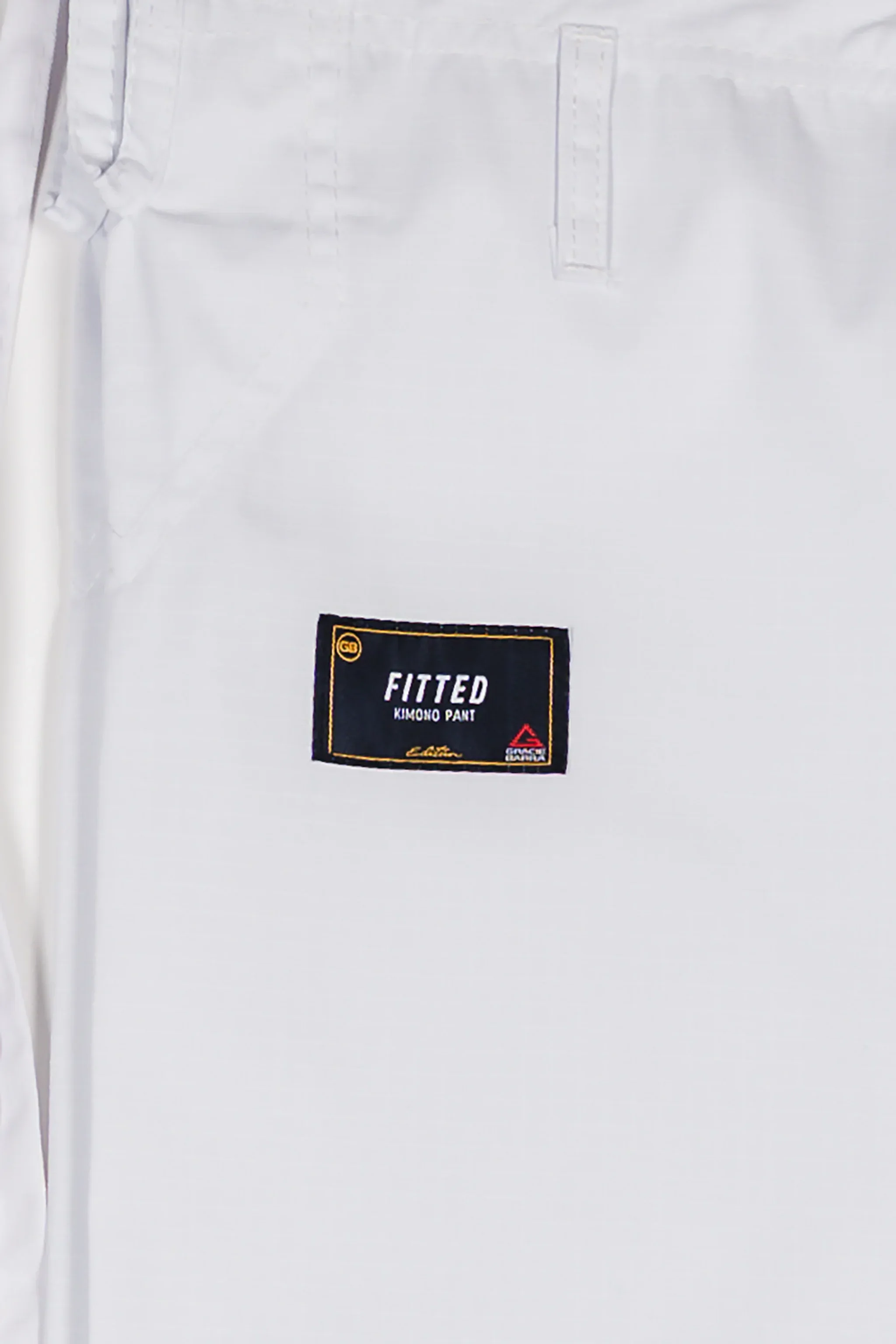 GB Fitted Gi Pants - White - Image 7