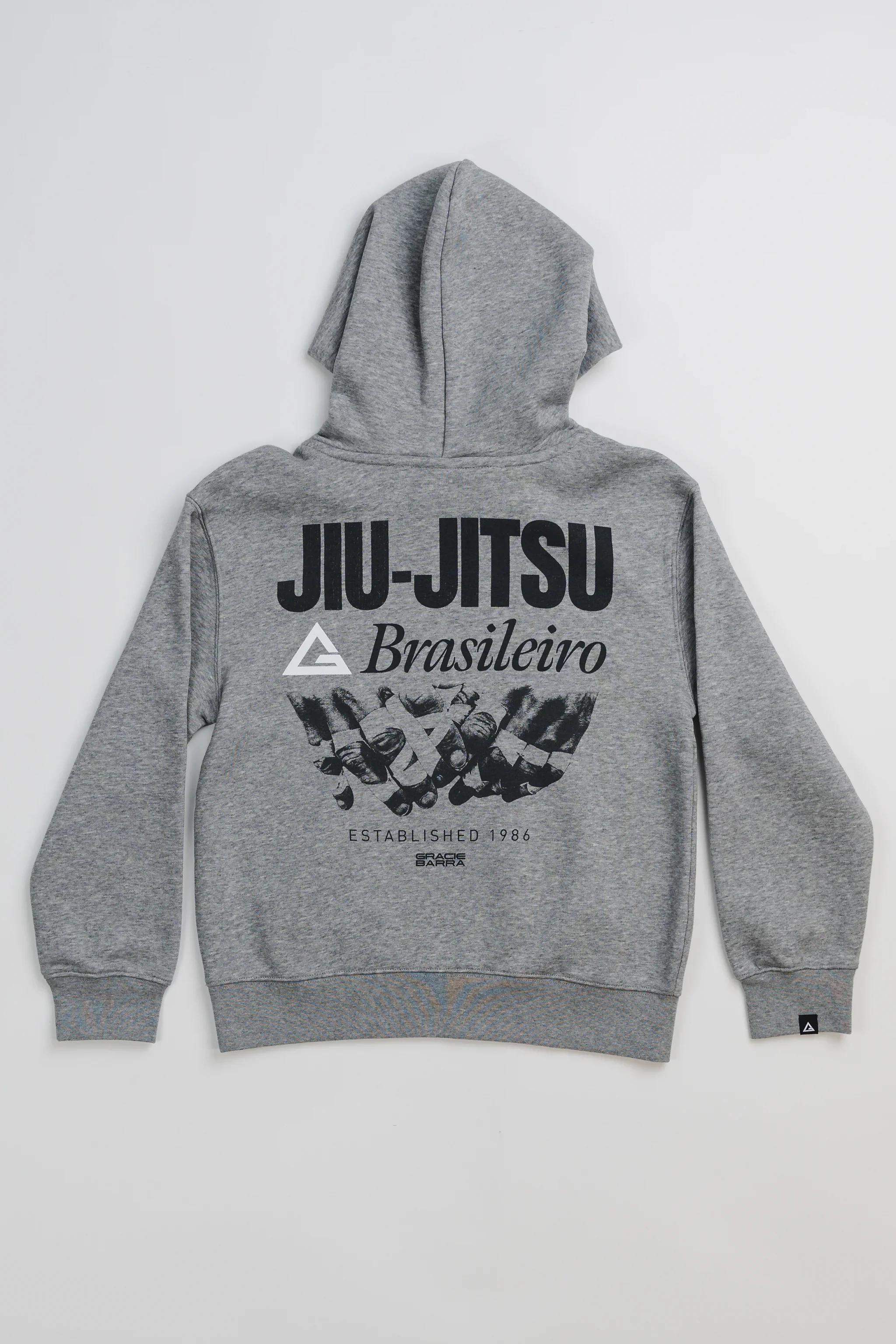 GB Grip Youth Hoodie - Grey - Image 4