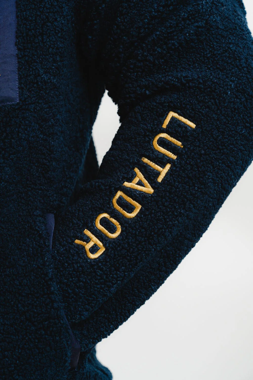 GB Lutador Sherpa Jacket - Blue - Image 13