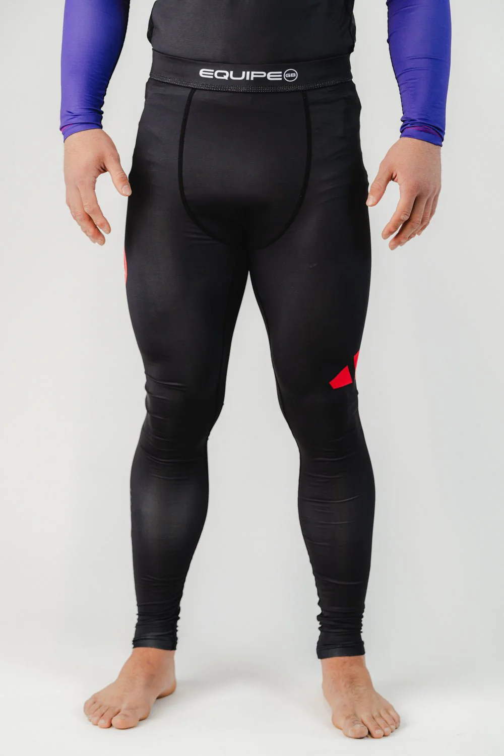 GB Performance Mens Compression Pants by adidas - Black - Image 3