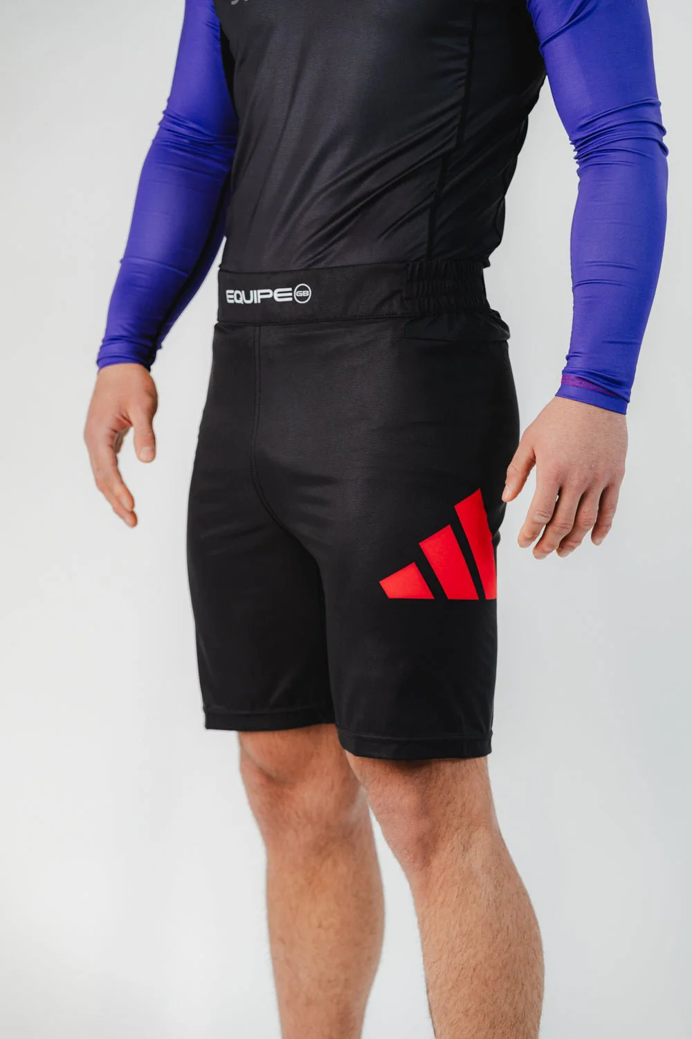 GB Performance Mens Training Shorts by adidas - Black - Image 4