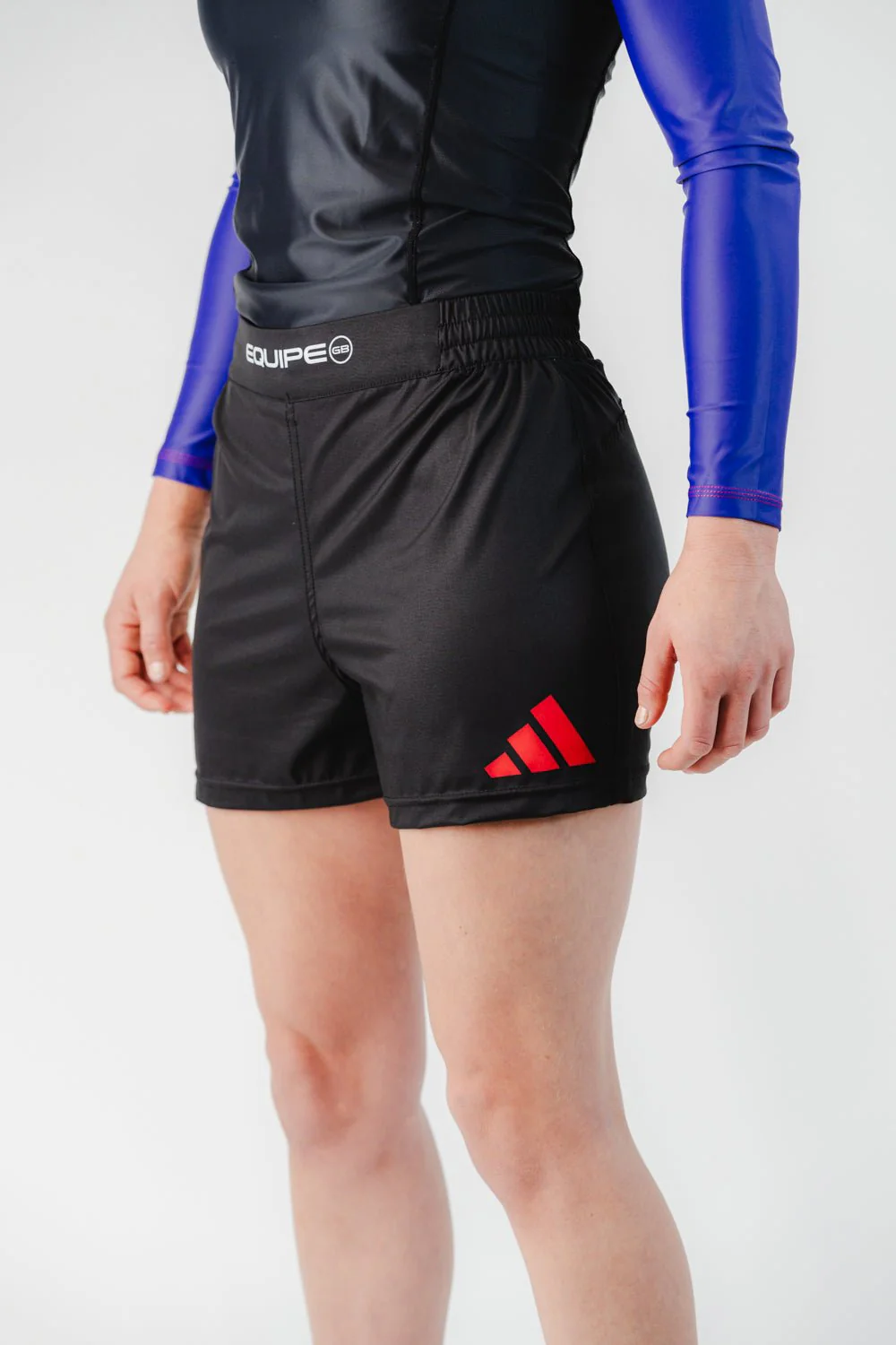 GB Performance Womens Training Shorts by adidas - Black - Image 4