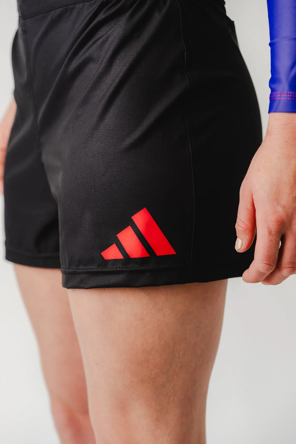 GB Performance Womens Training Shorts by adidas - Black - Image 8