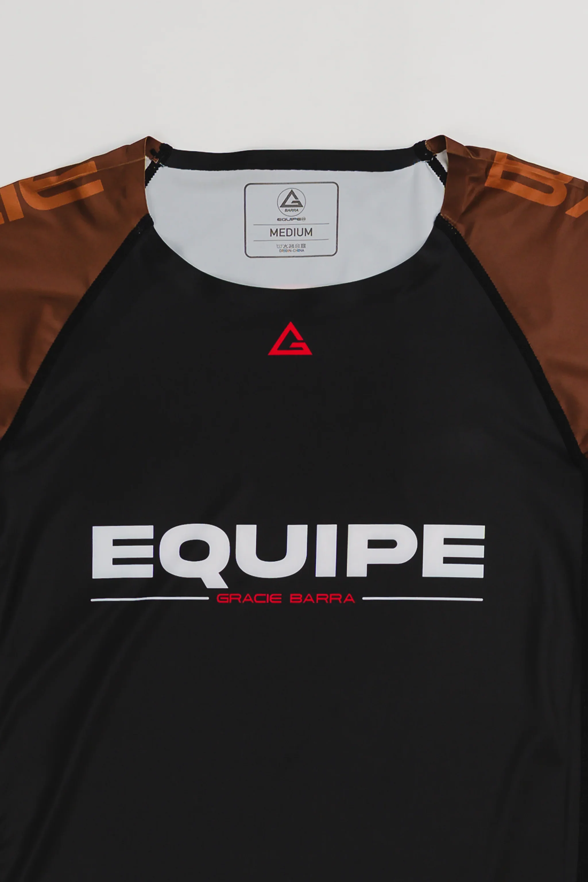 GB Essentials Ranked Rashguard - Brown - Image 2