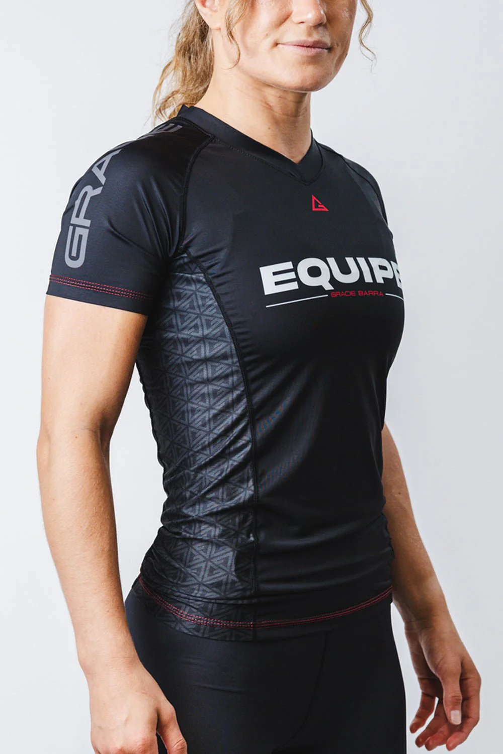 GB Essentials Womens Ranked Rashguard - Black - Image 10