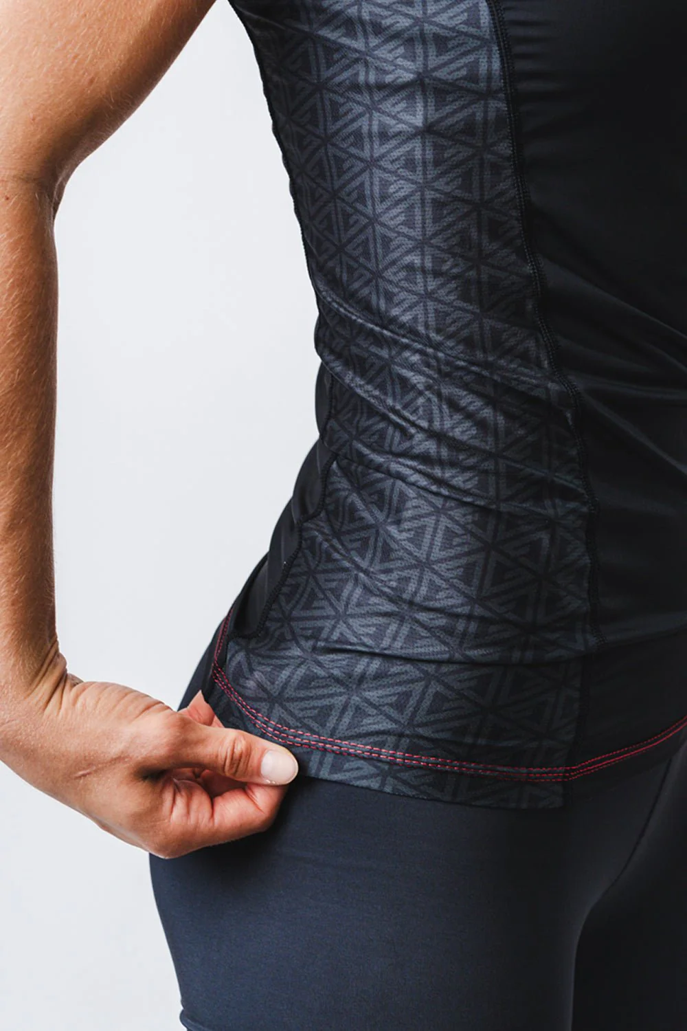 GB Essentials Womens Ranked Rashguard - Black - Image 9