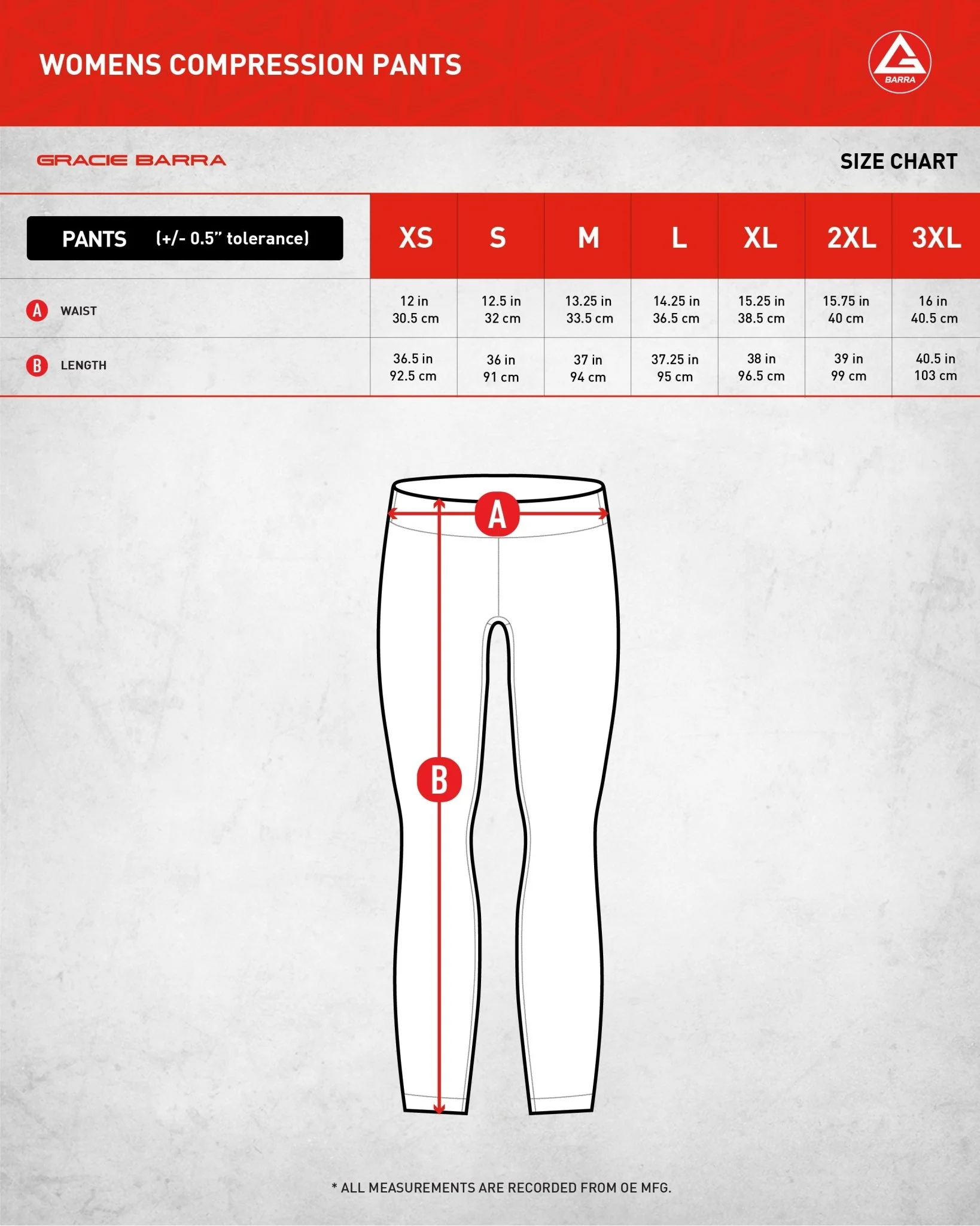 Sakura Womens Compression Pants - Black - Image 11