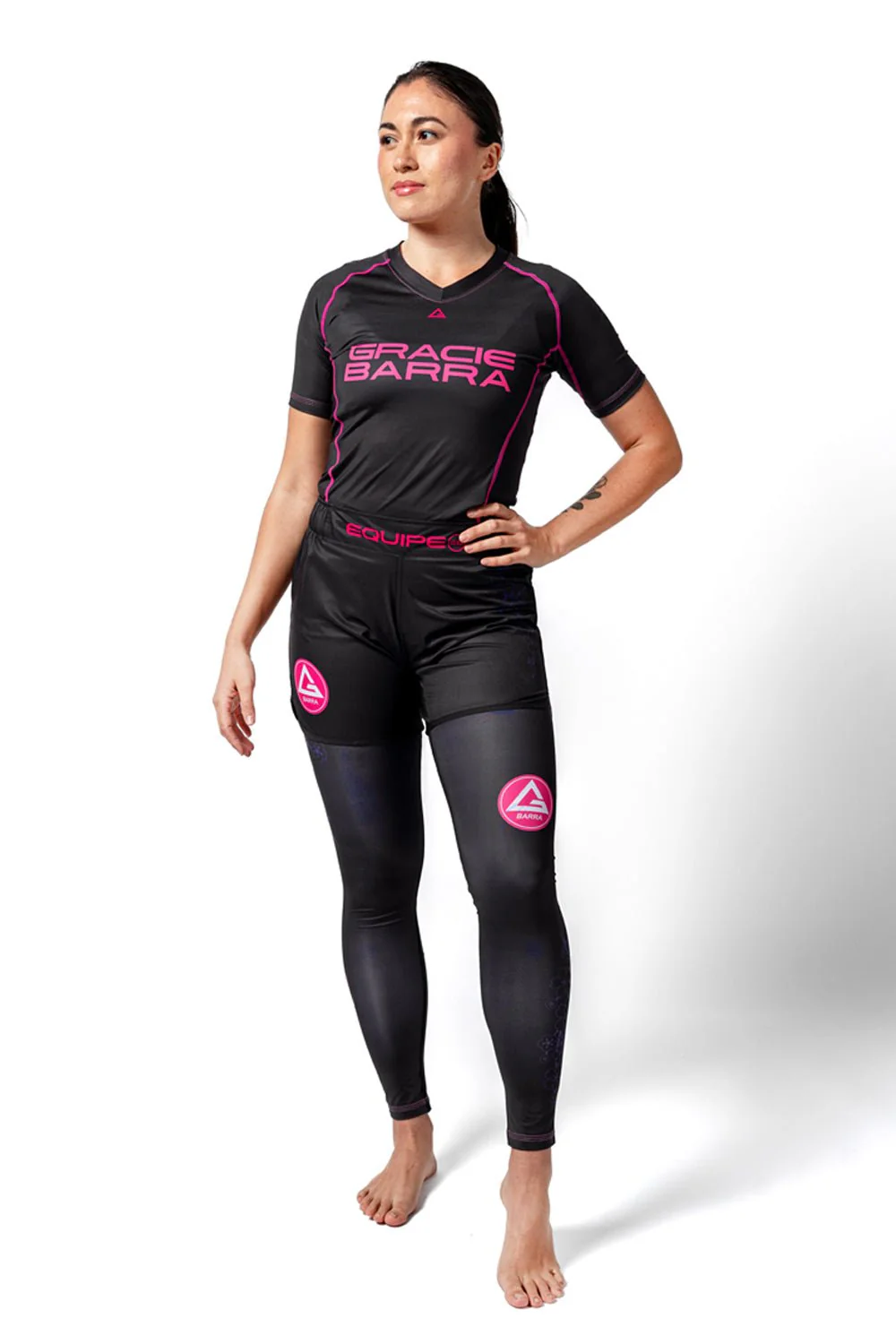 GB Sakura Womens Compression Pants - Black - Image 9