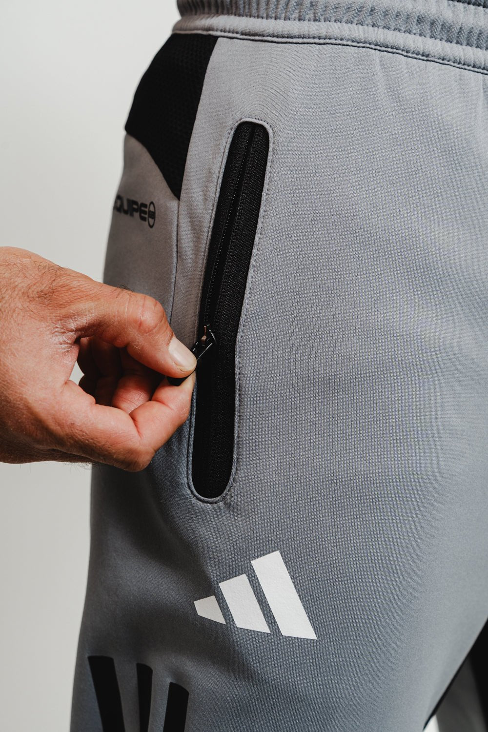 GB Team Track Jogger by adidas - Grey - Image 7