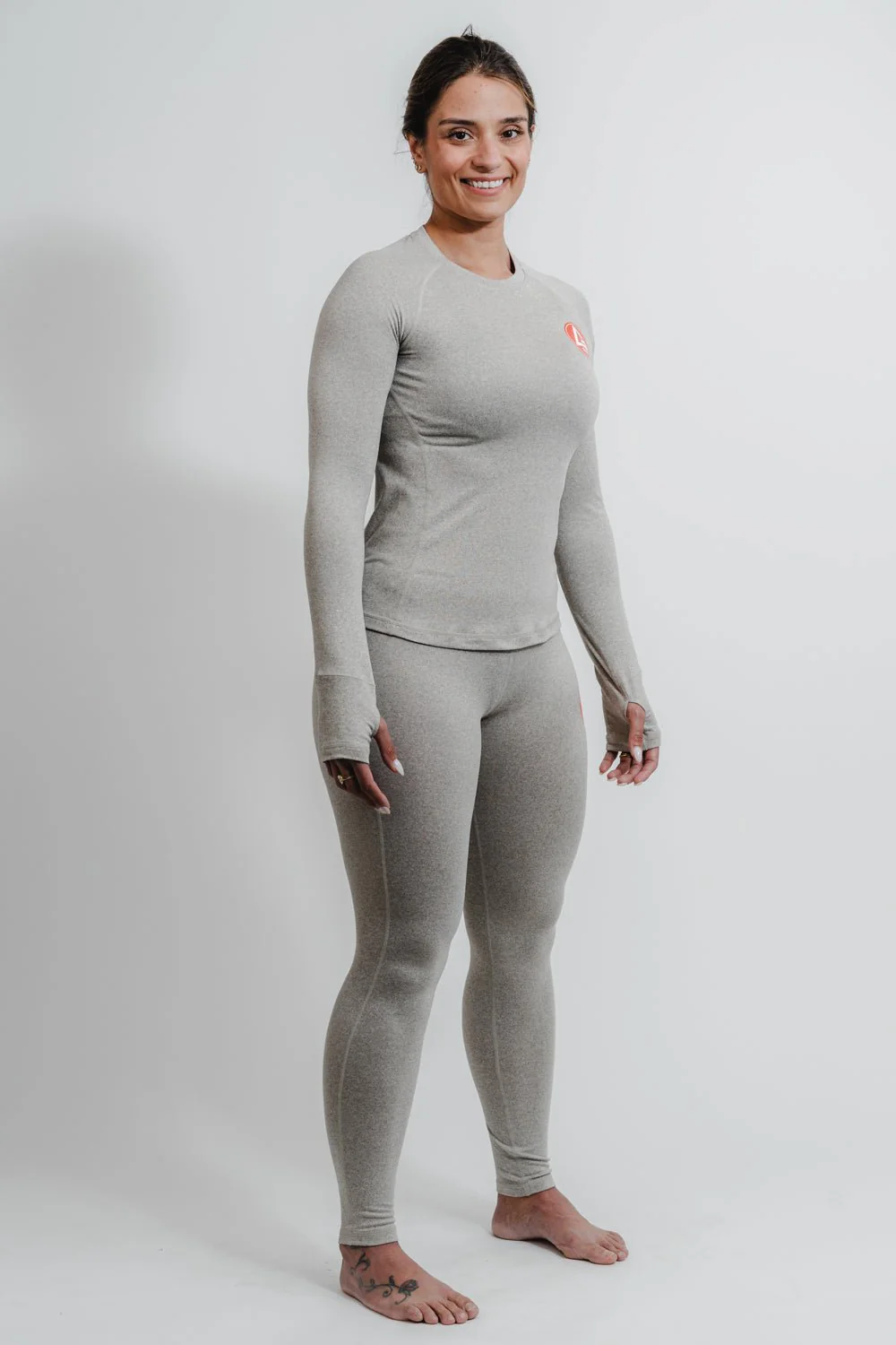 GB Womens Base Layer Set - Natural - Image 3