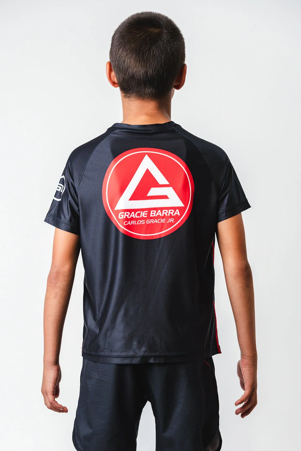 GB Essentials Youth Mesh Training Tee - Black - Image 2