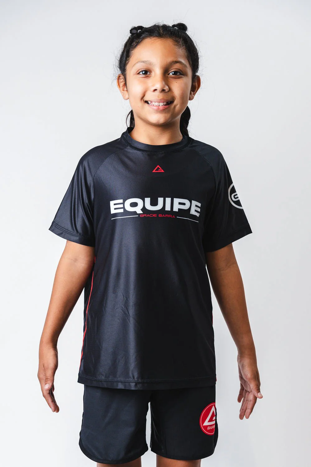 GB Essentials Youth Mesh Training Tee - Black - Image 5