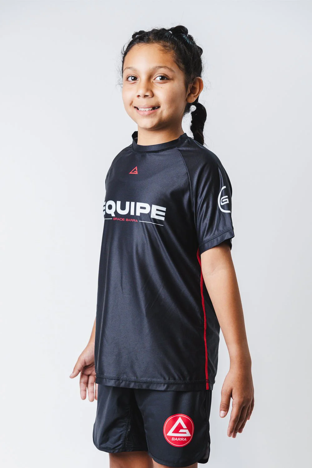 GB Essentials Youth Mesh Training Tee - Black - Image 8