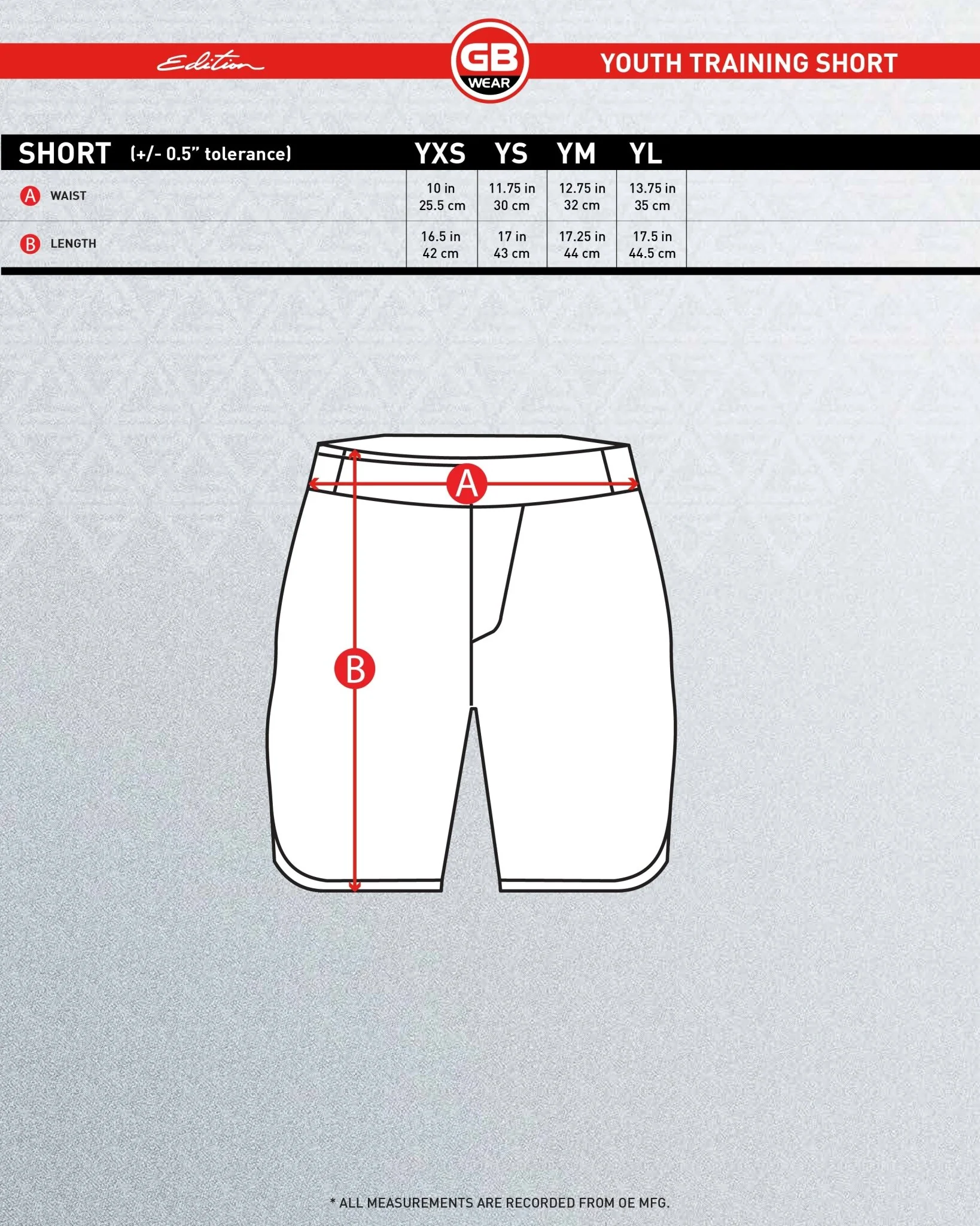Sakura V3 Youth Training Short - Black - Image 9