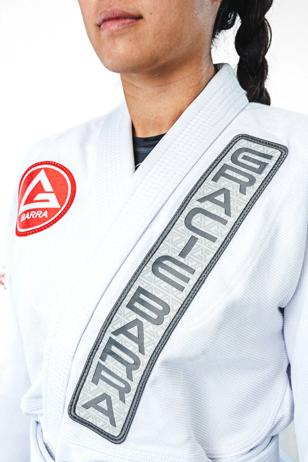 GB1 Womens Kimono with Belt - White - Image 6
