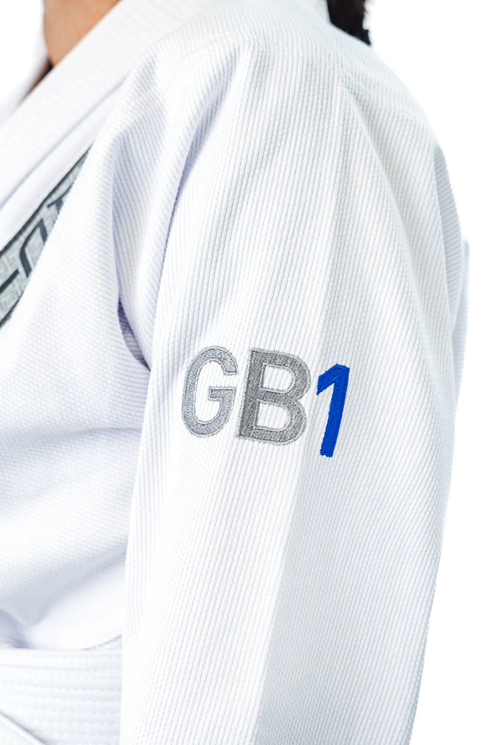 GB1 Womens Kimono with Belt - White - Image 8