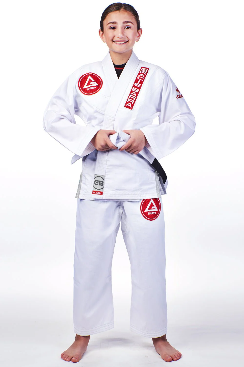 GBK Lite Ripstop Kimono w/ Belt - White - Image 6
