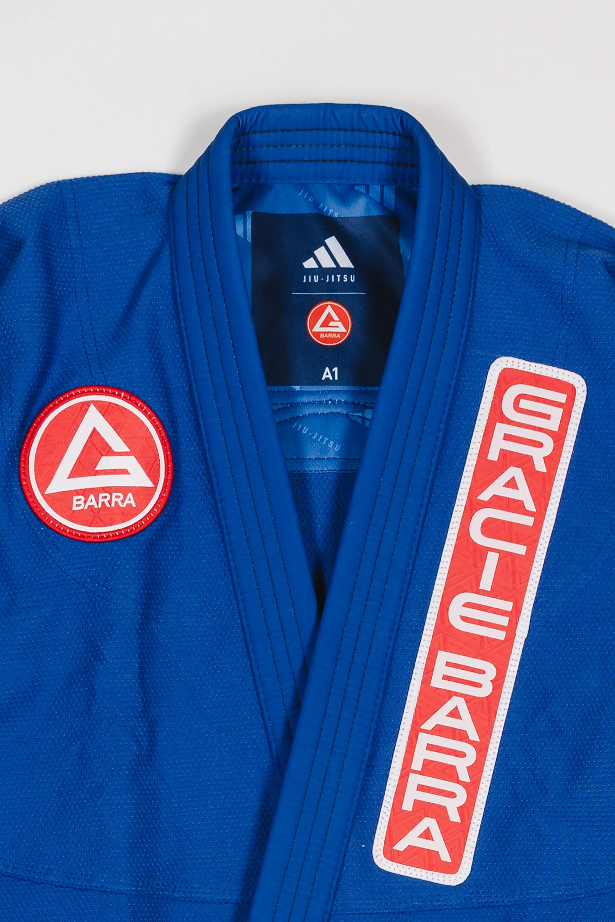 III Stripes Kimono by adidas - Blue - Image 3