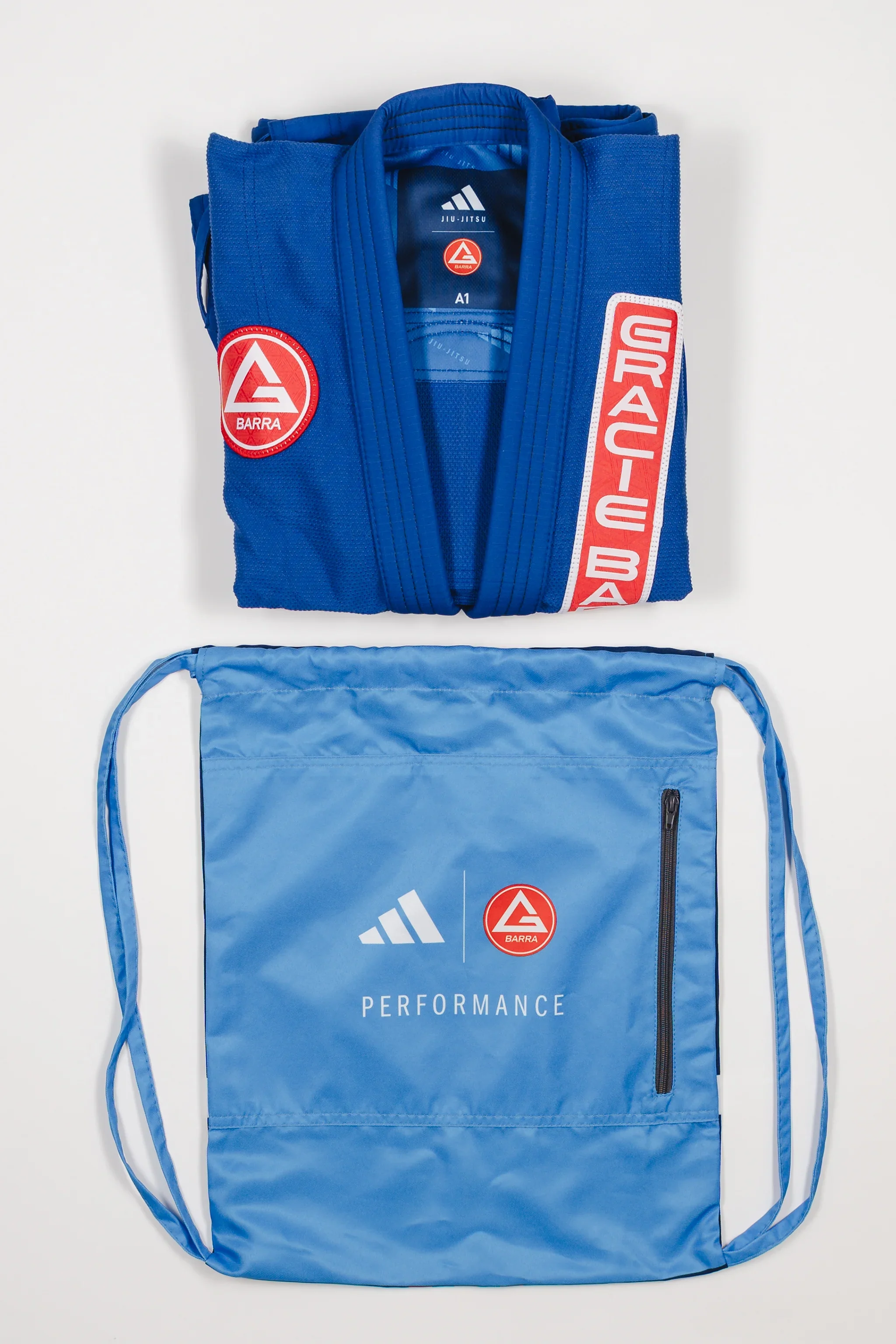 III Stripes Kimono by adidas - Blue - Image 9