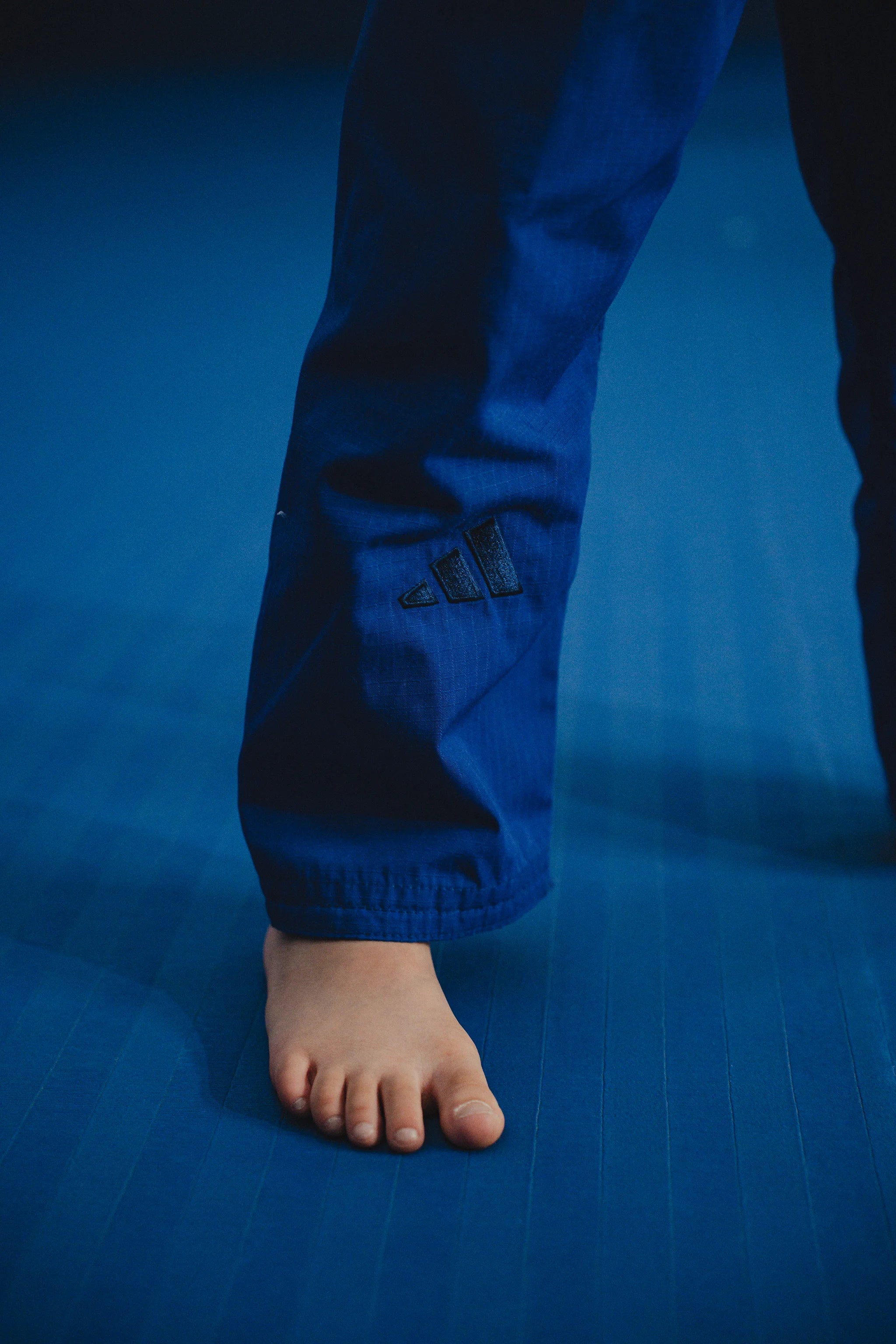 III Stripes Youth Kimono by adidas - Blue - Image 10