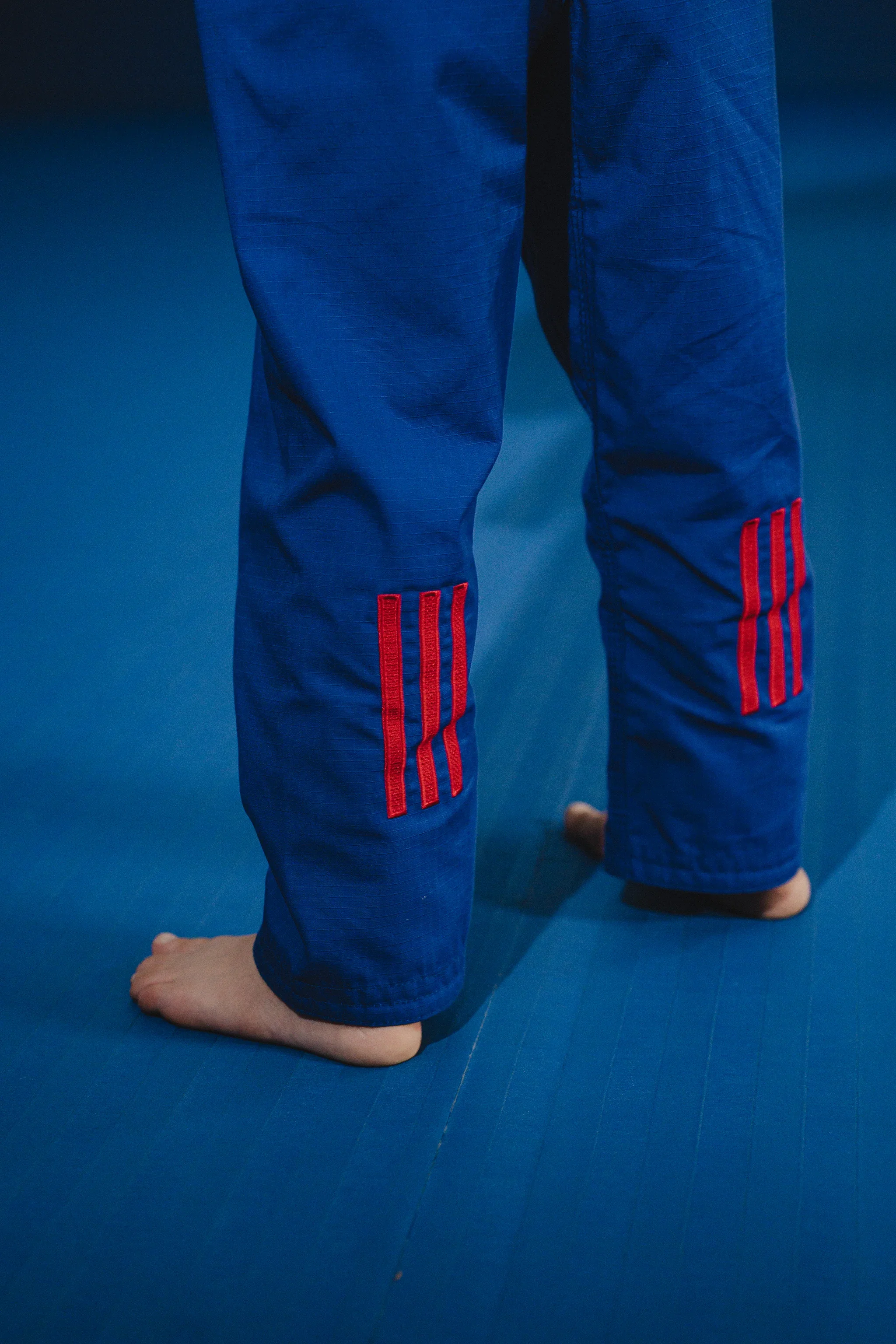 III Stripes Youth Kimono by adidas - Blue - Image 11