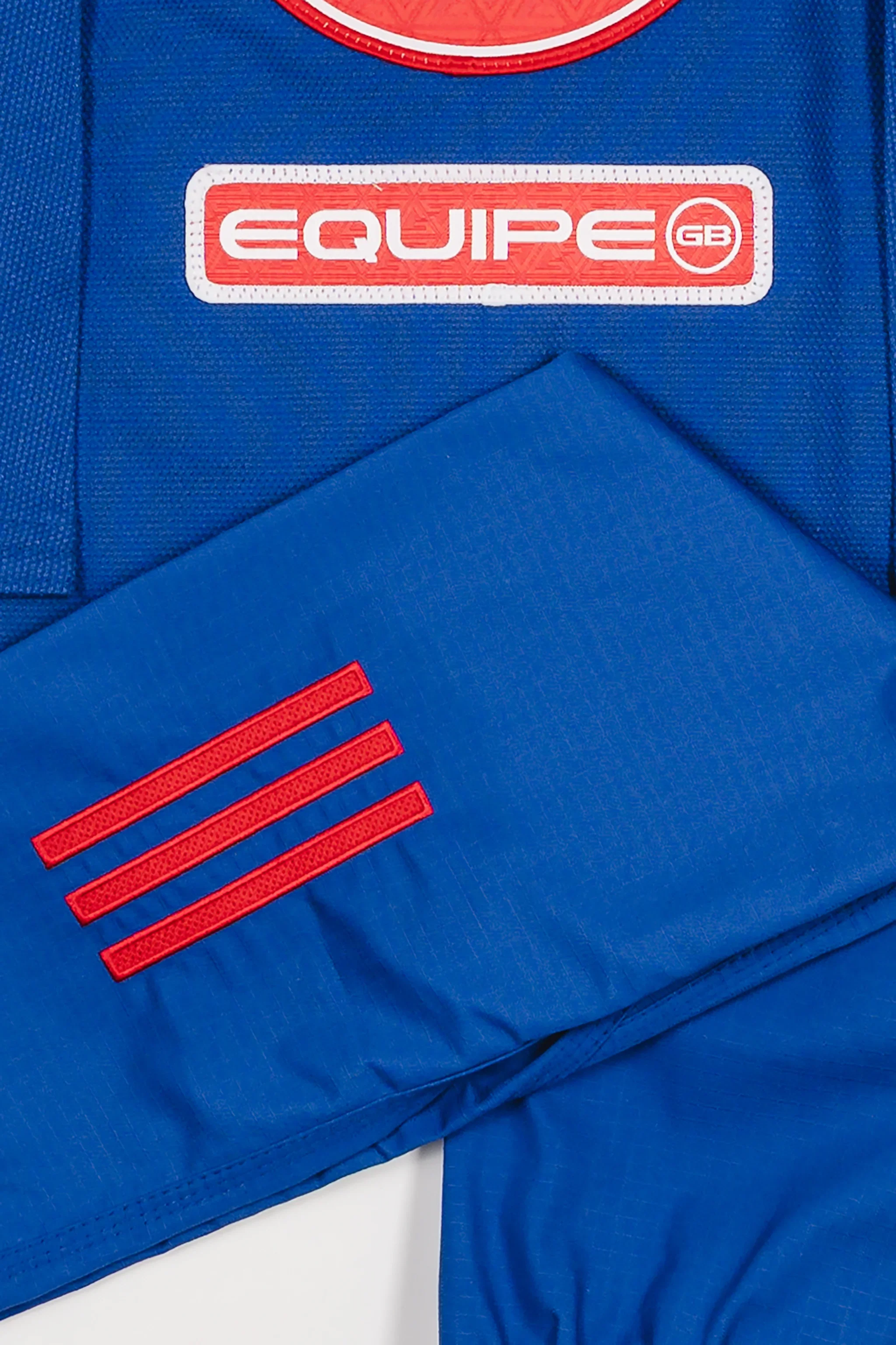 III Stripes Youth Kimono by adidas - Blue - Image 4