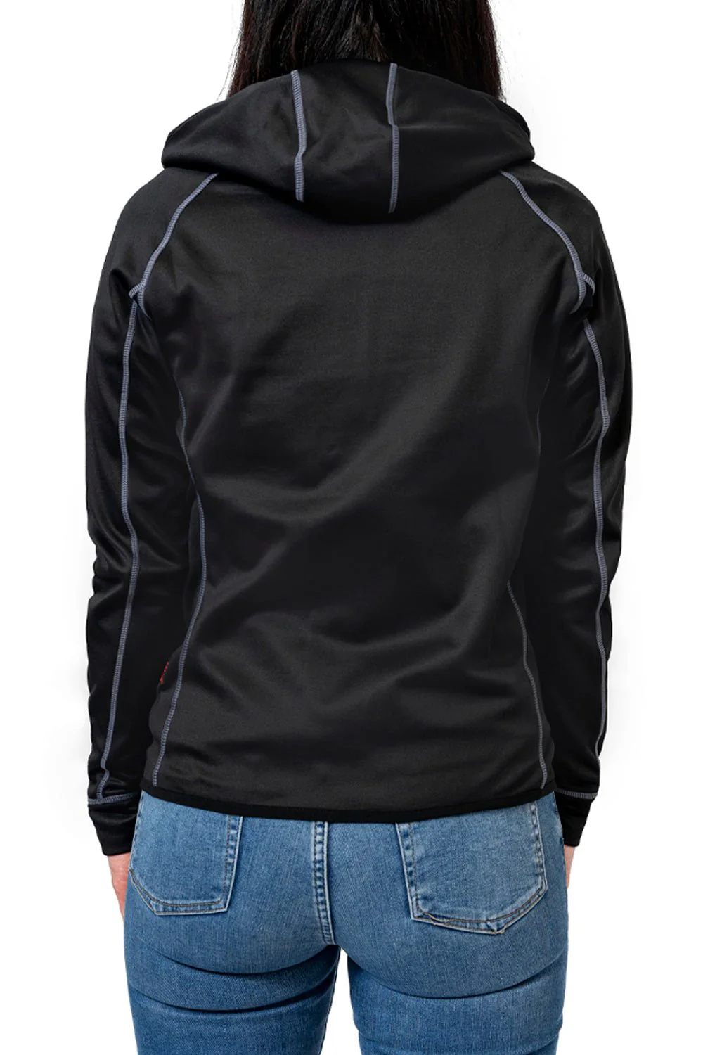 Incognito Womens Track Jacket - Black - Image 2