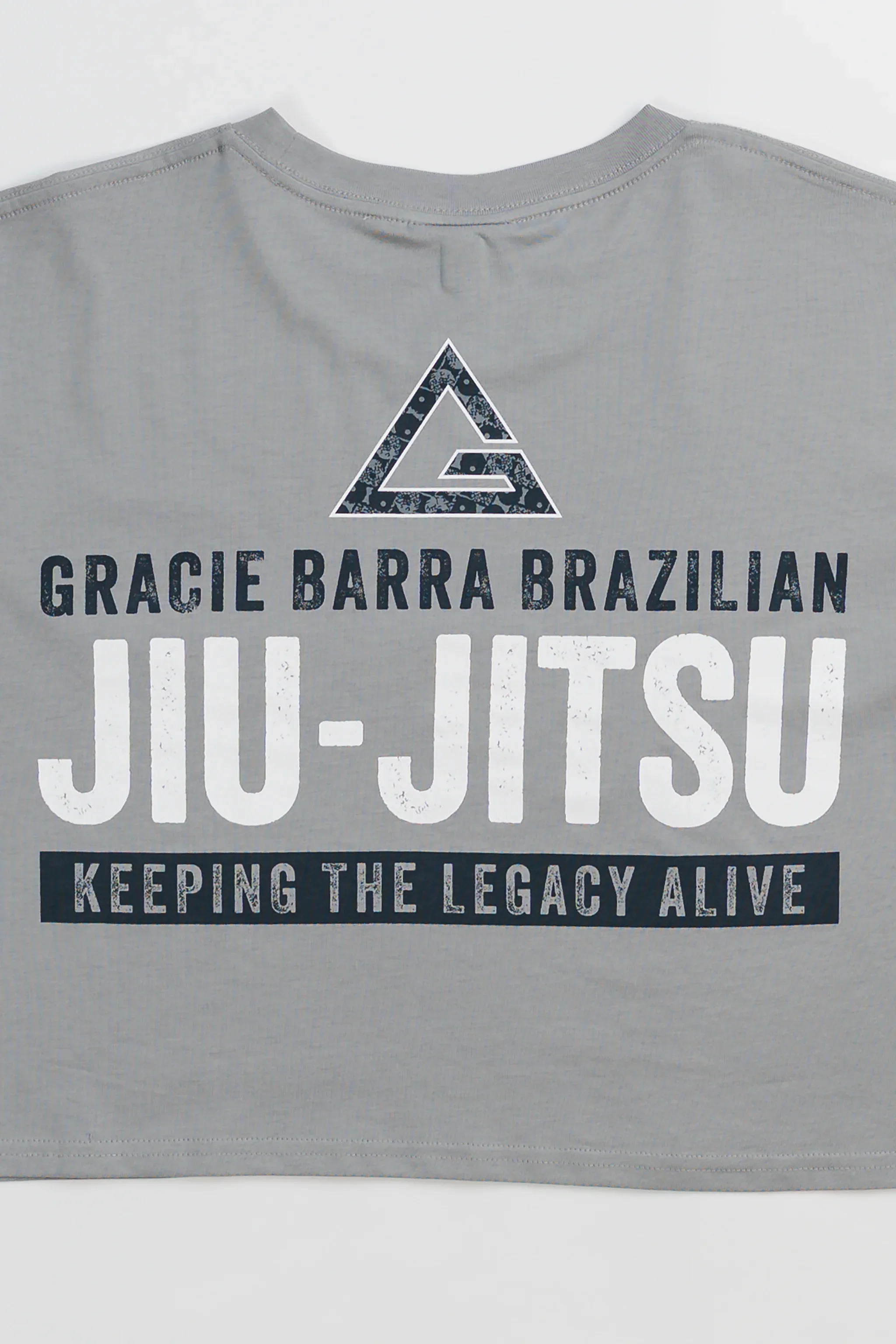 Legacy Shadow Womens Cropped Tee - Grey - Image 5