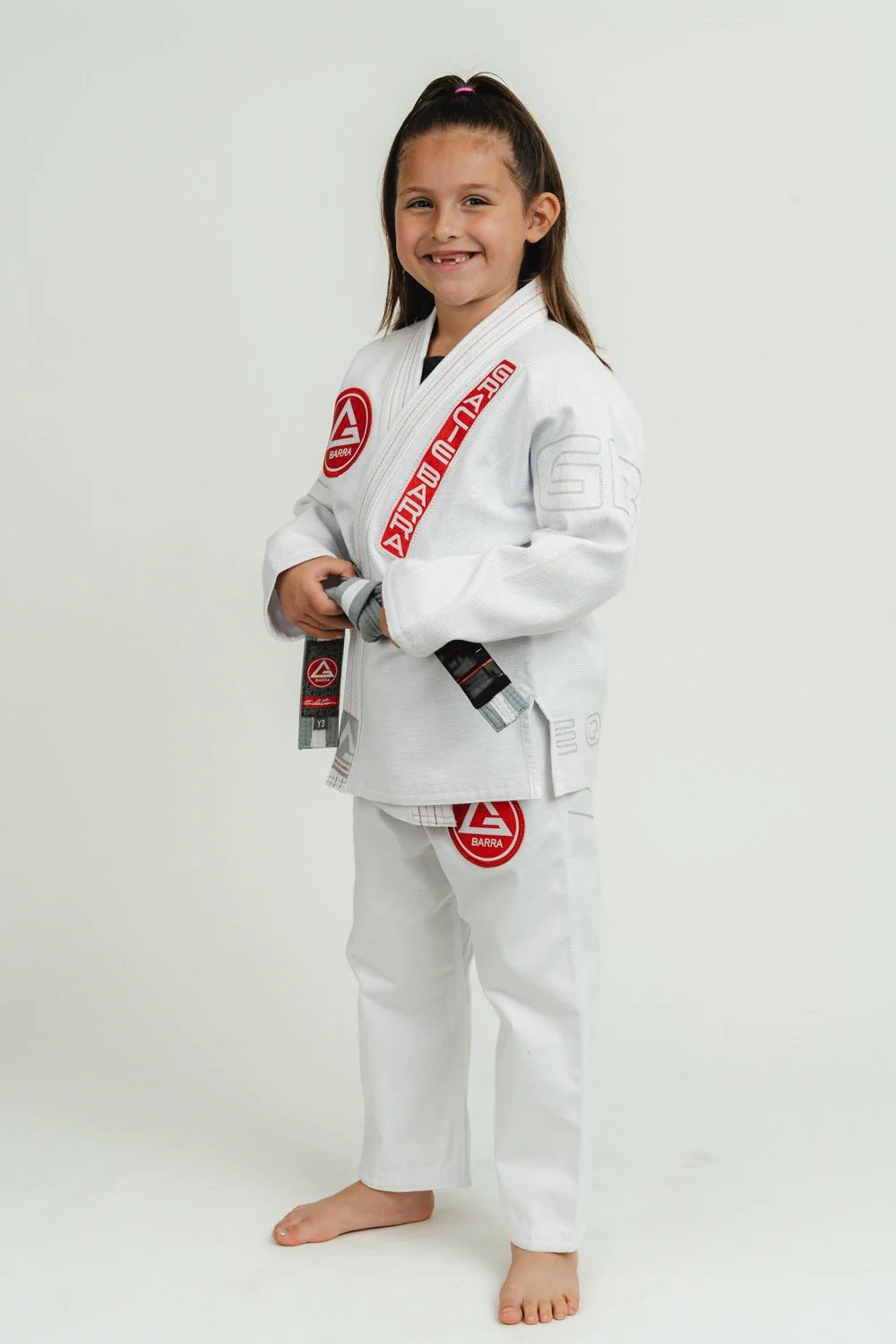 Legacy Shadow Youth Kimono - White - Image 4