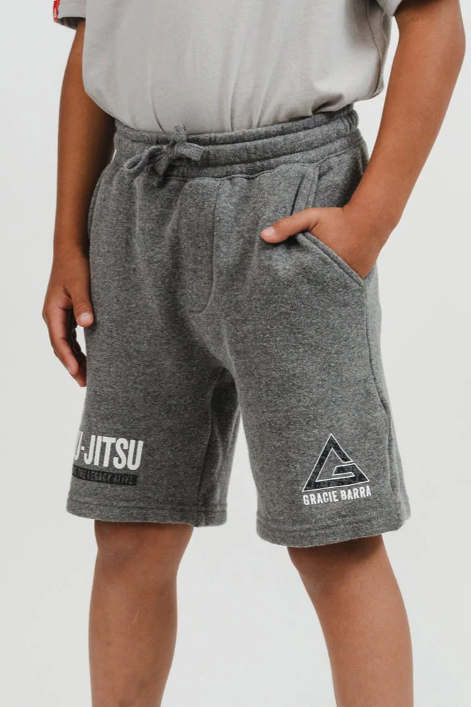 Legacy Shadow Youth Shorts - Grey - Image 6
