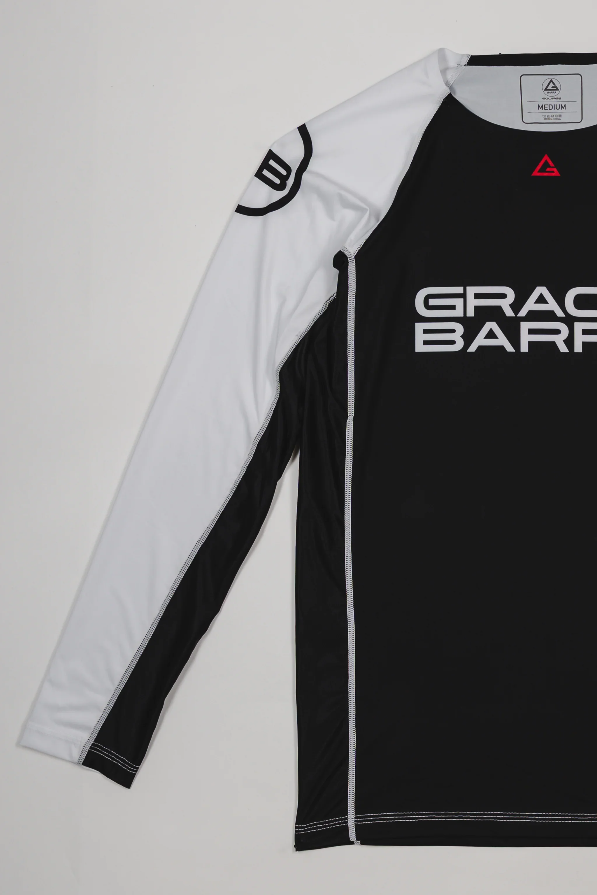 Lutador Longsleeve Ranked Rashguard - White - Image 3