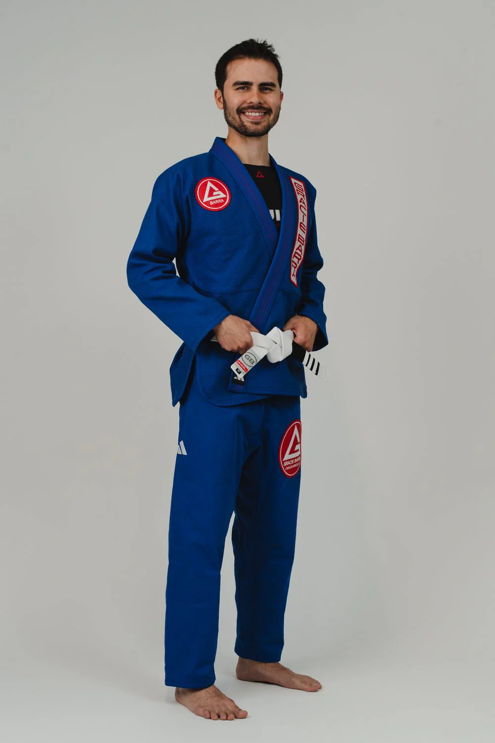 Pro Lite Comp Kimono by adidas - Blue - Image 3