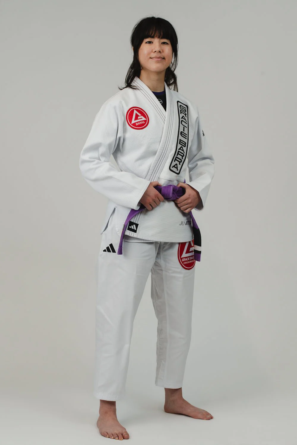 Pro Lite Comp Womens Kimono by adidas - White - Image 3