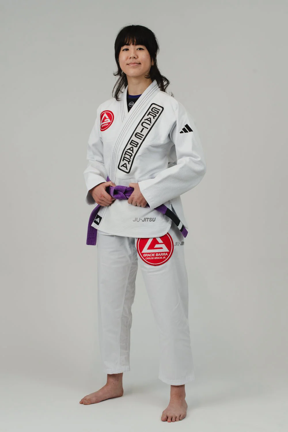 Pro Lite Comp Womens Kimono by adidas - White - Image 4