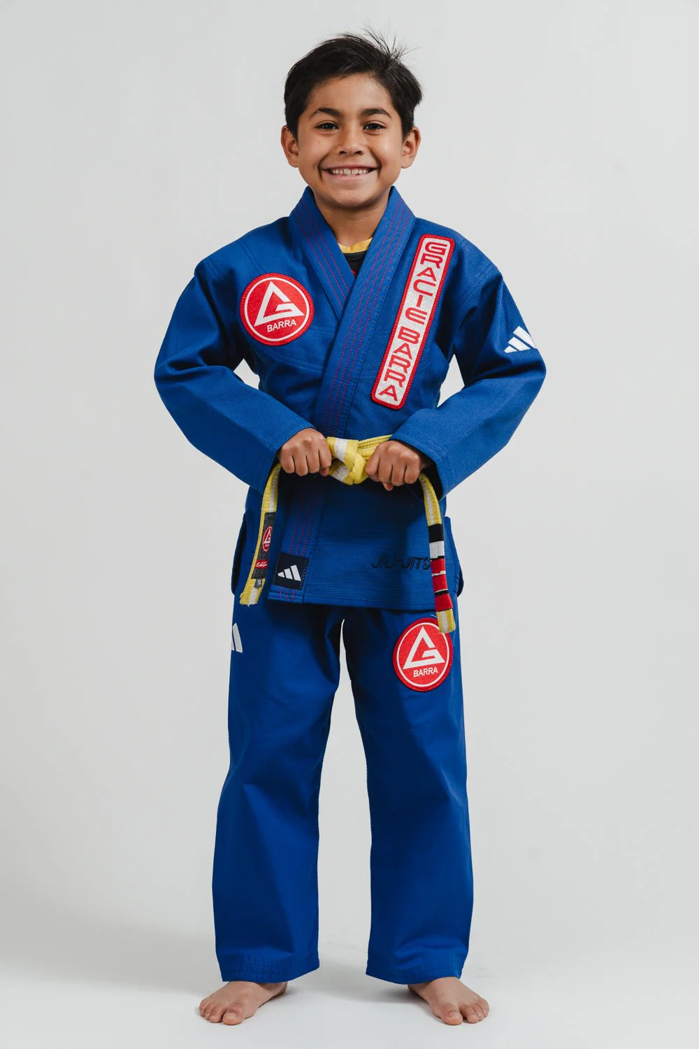 Pro Lite Comp Youth Kimono by adidas - Blue - Image 5