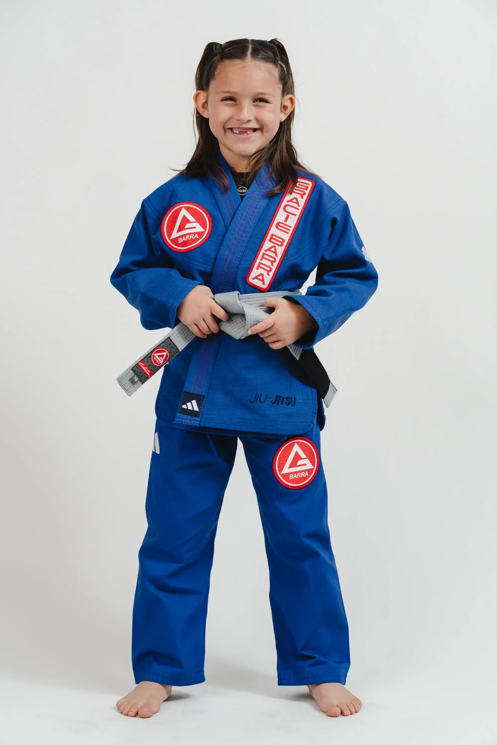 Pro Lite Comp Youth Kimono by adidas - Blue - Image 6