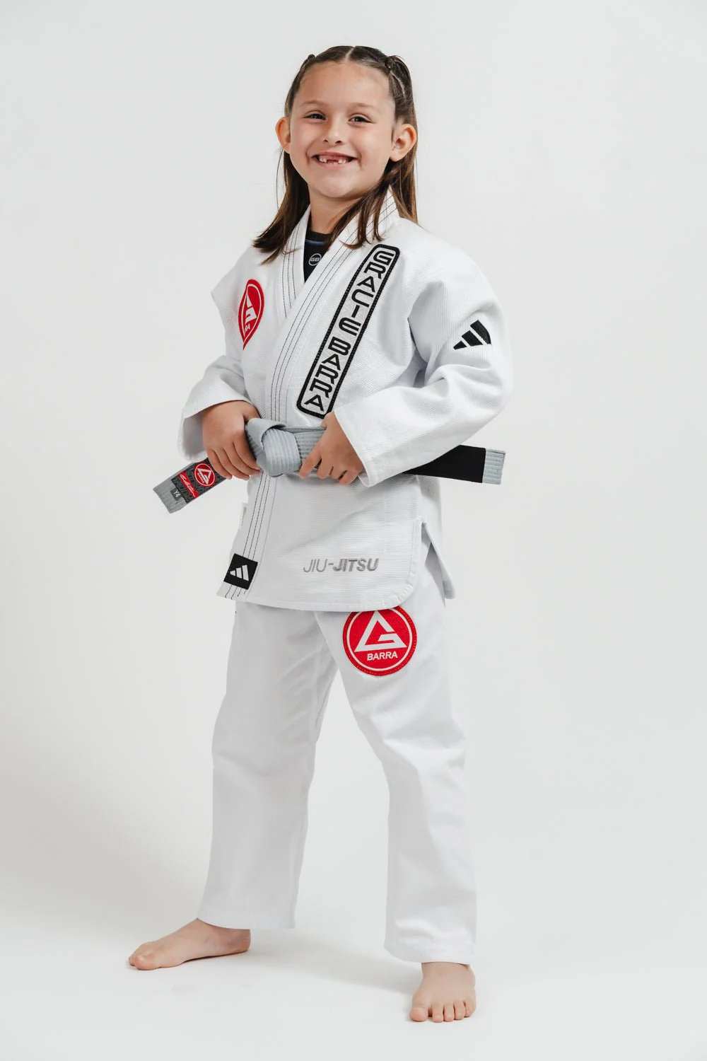 Pro Lite Comp Youth Kimono by adidas - White - Image 4