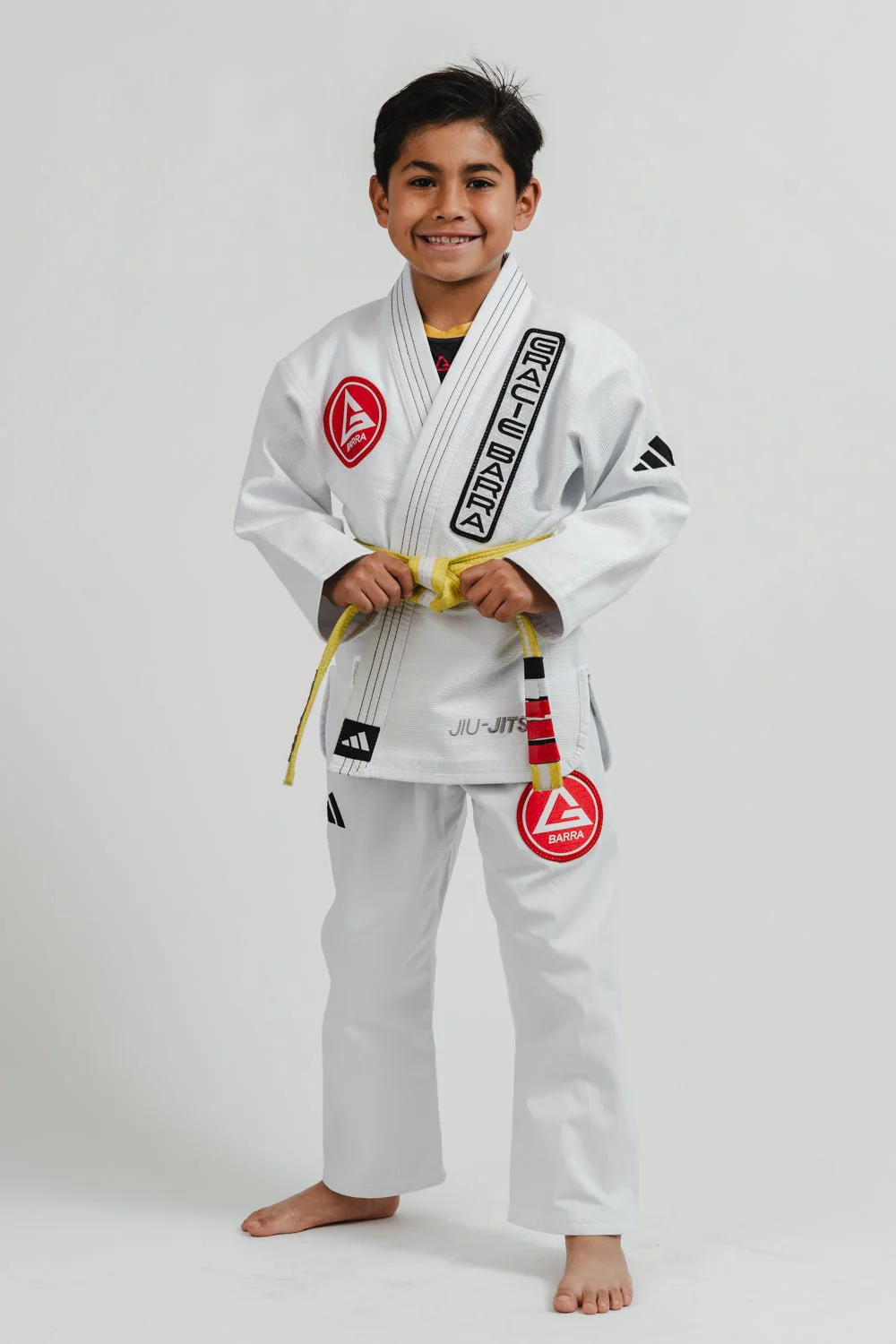 Pro Lite Comp Youth Kimono by adidas - White - Image 8