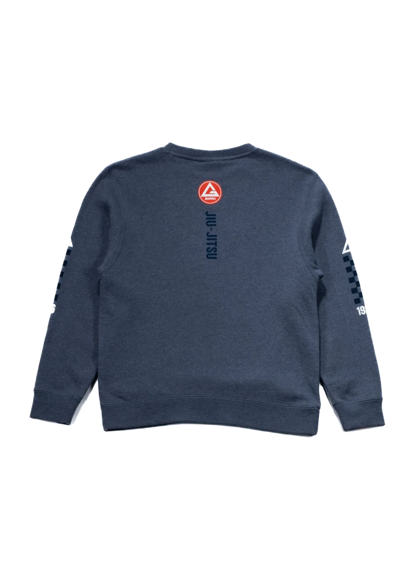 Ready Set Roll Kids Crewneck - Heather Blue - Image 2