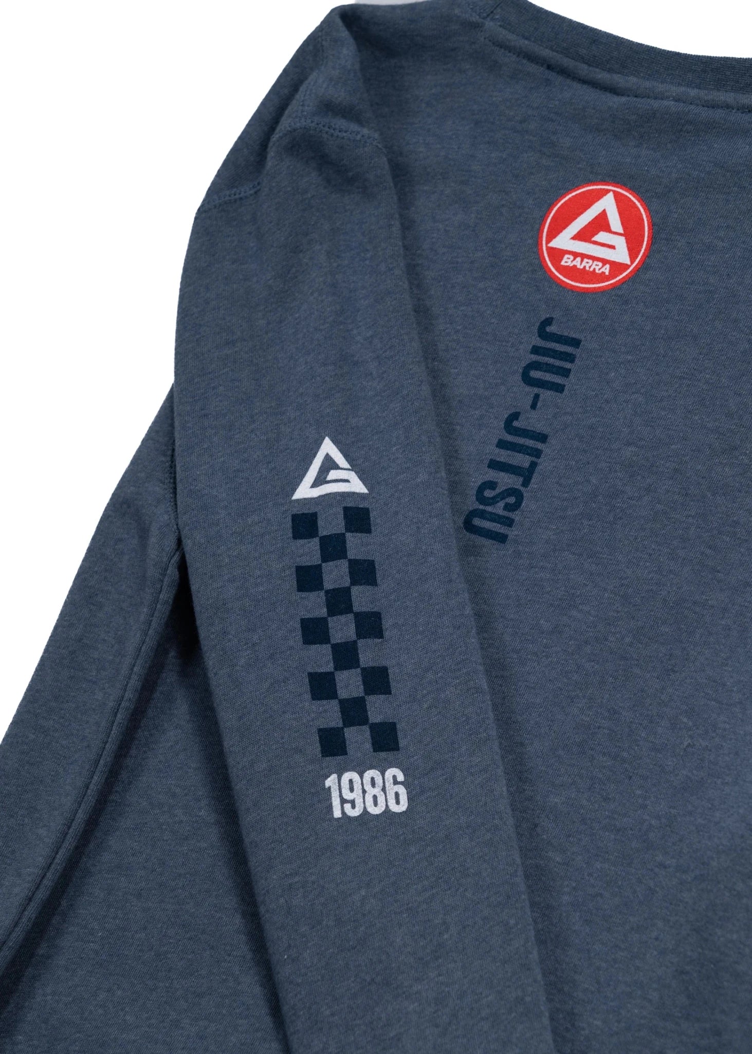 Ready Set Roll Kids Crewneck - Heather Blue - Image 6