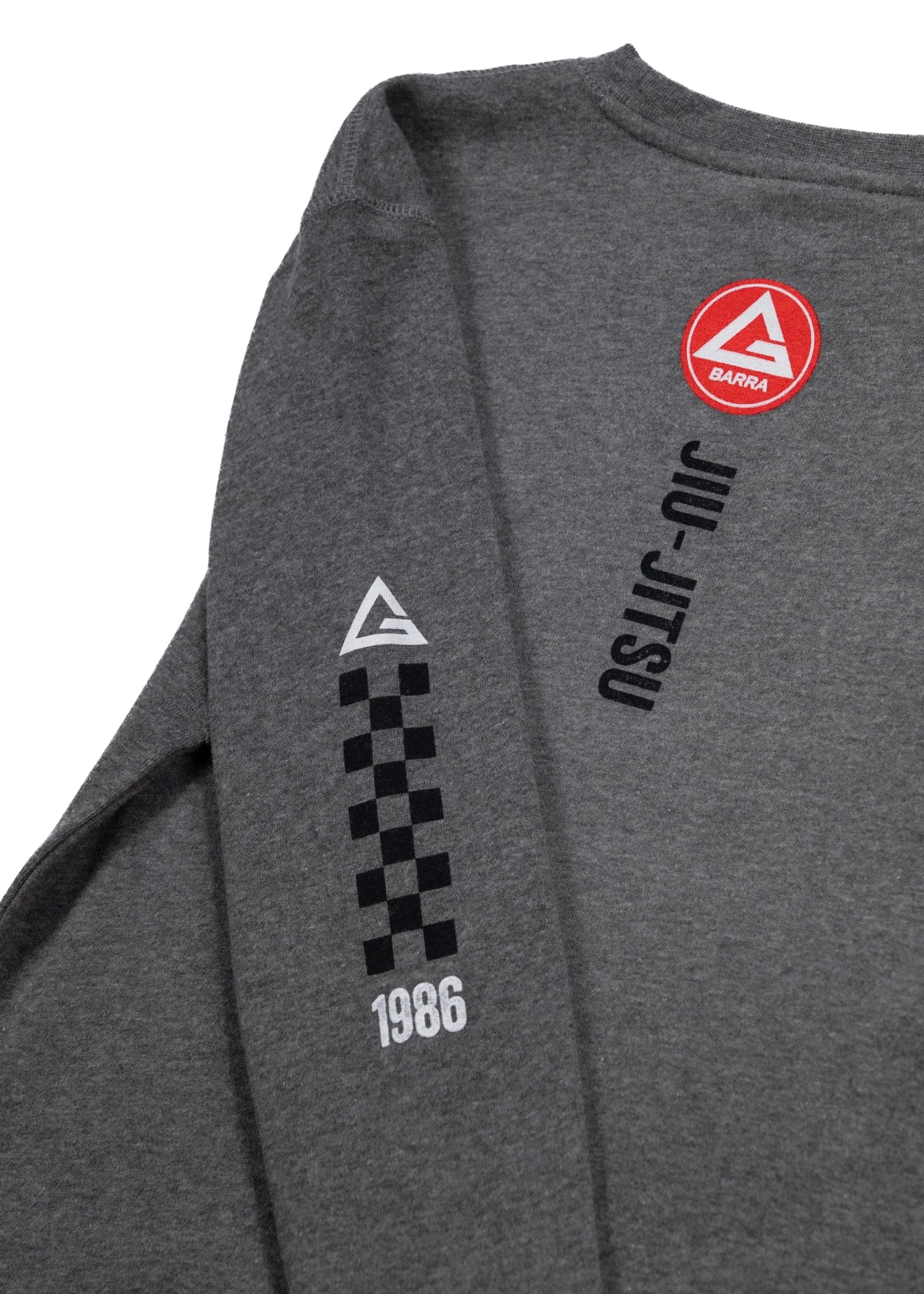 Ready Set Roll Kids Crewneck - Grey - Image 4