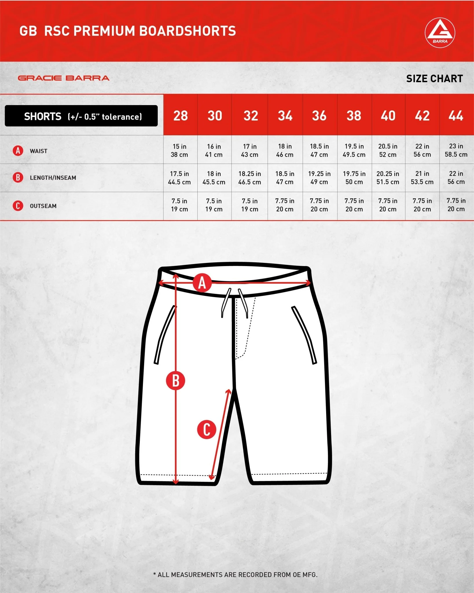 Red Shield Classic Premium Boardshort - Charcoal - Image 8