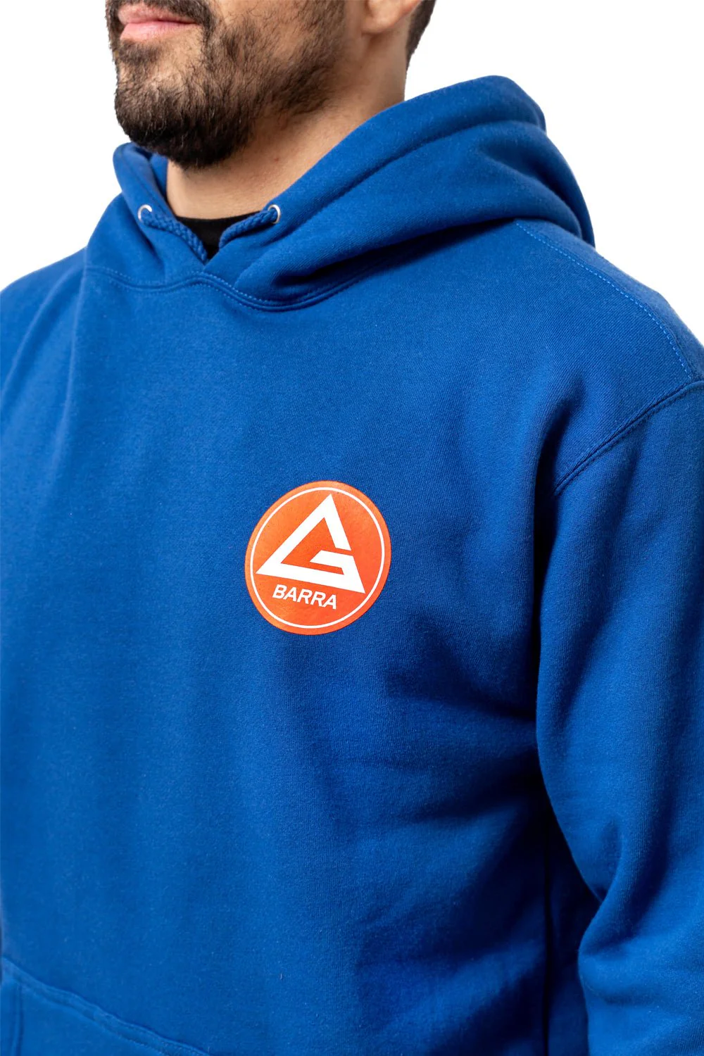 Red Shield Mens Hoodie - Blue - Image 5