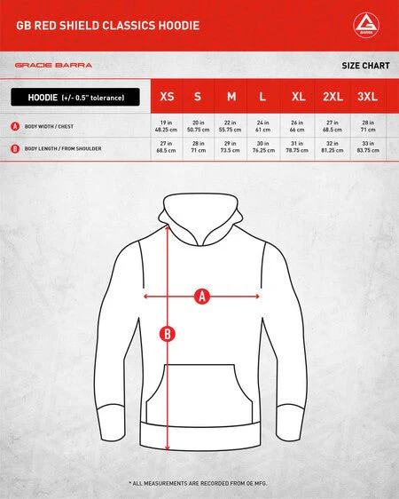 Red Shield Mens Hoodie - Blue - Image 8