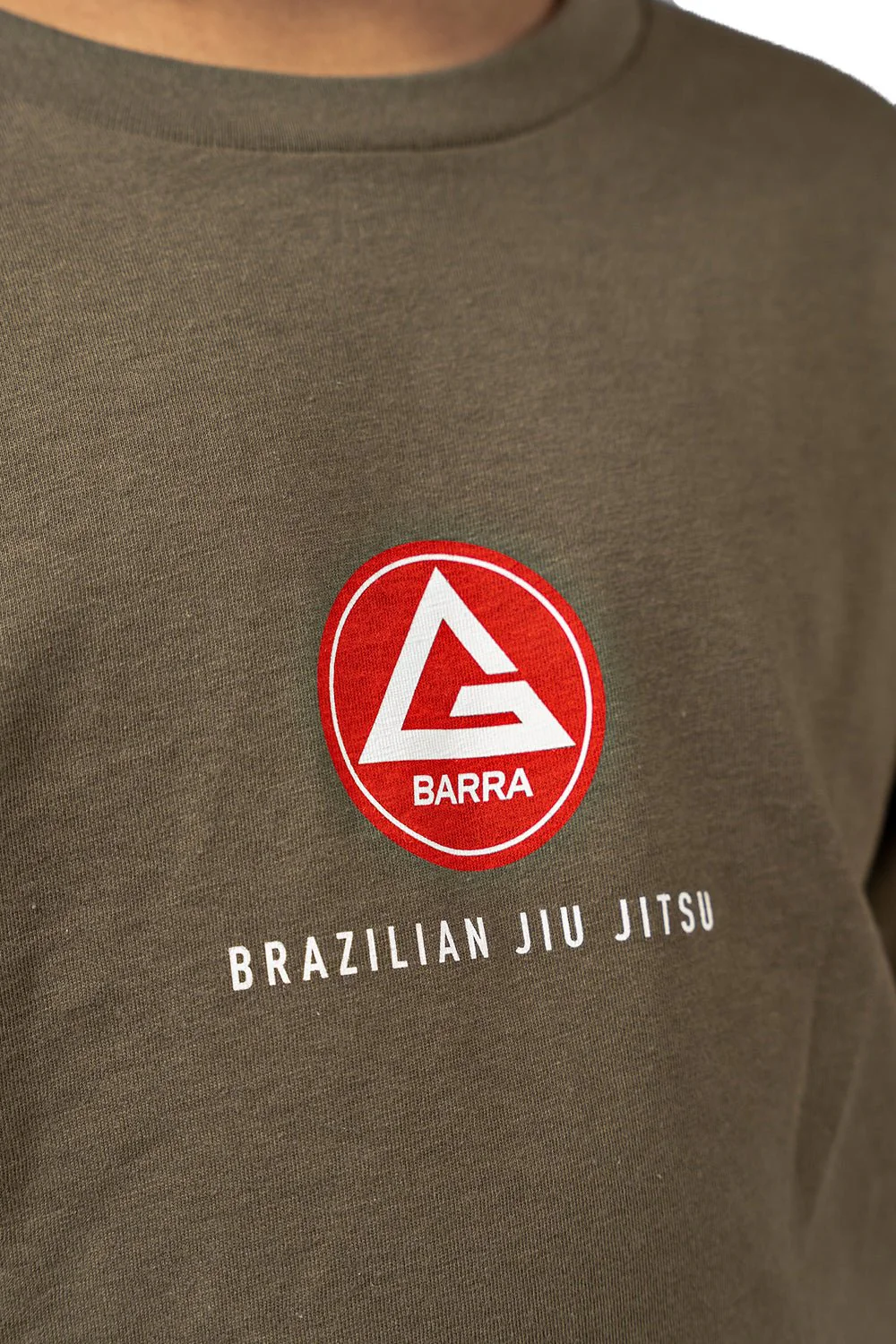 Red Shield Youth Tee - Military Green - Image 5