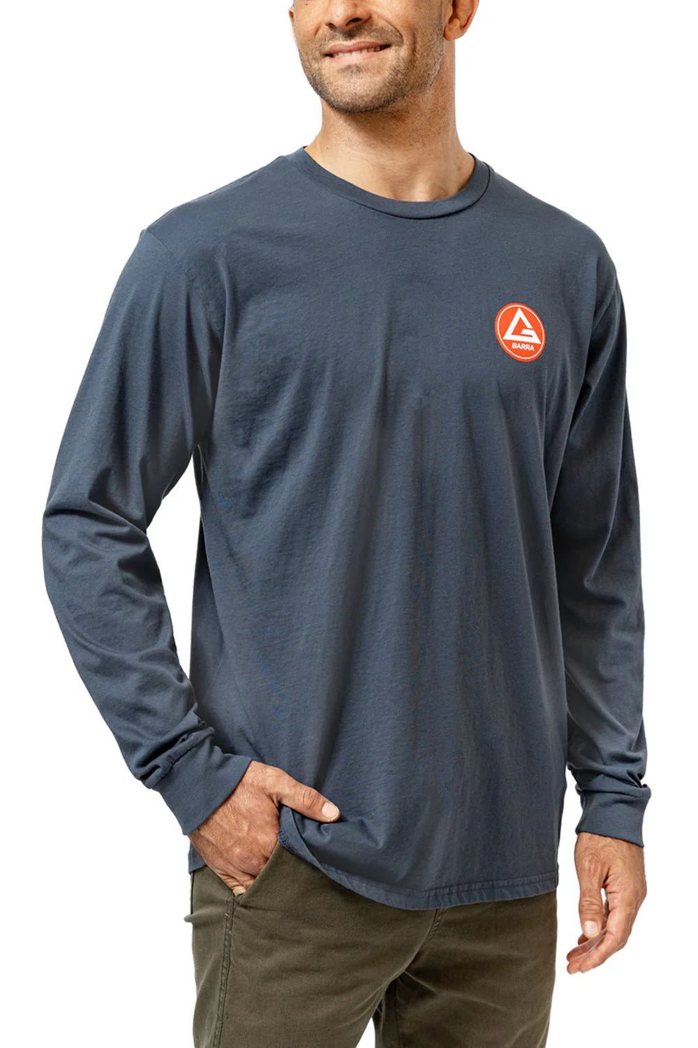 RS Mens L/S Tee - Blue - Image 3