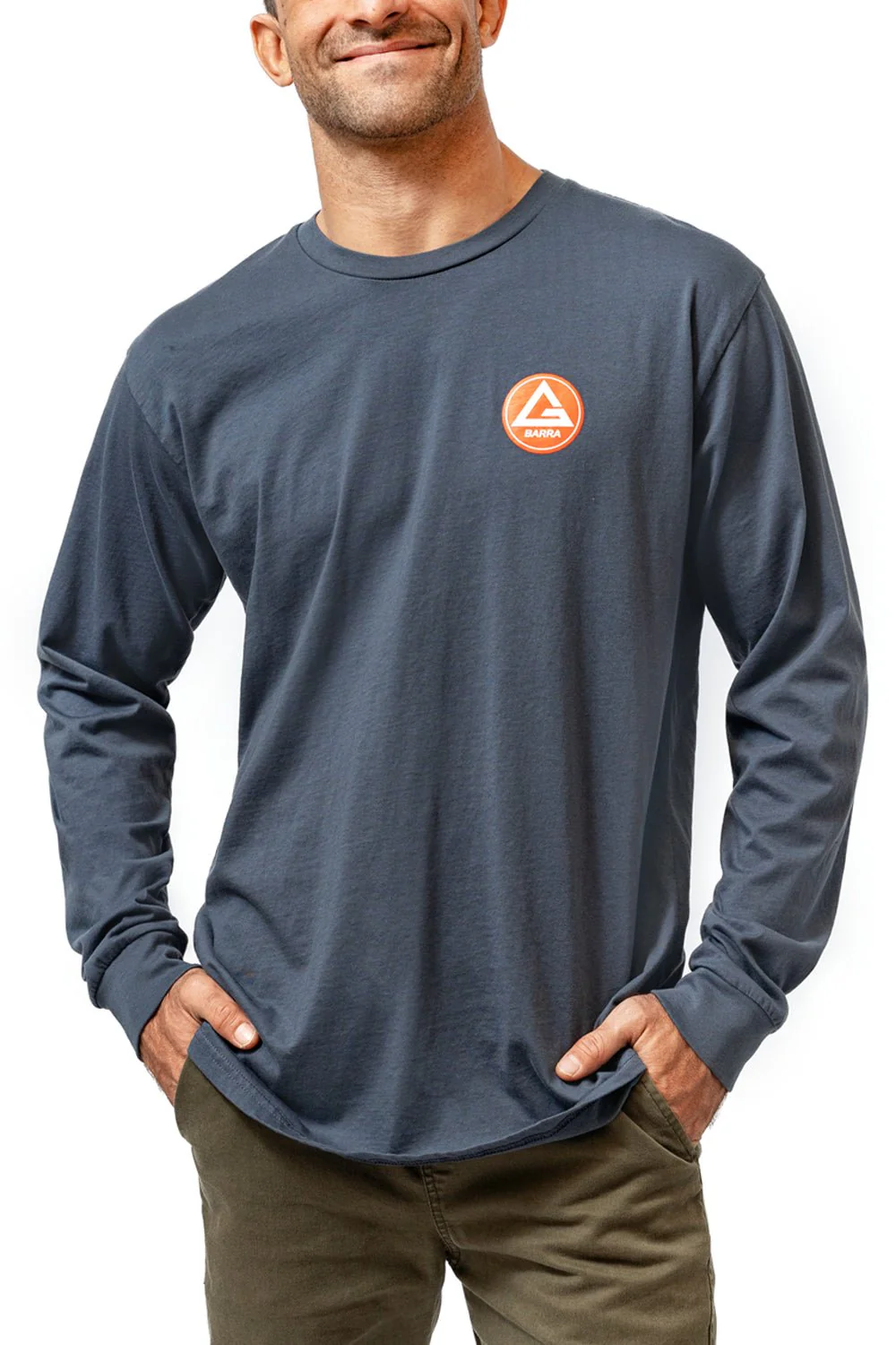 RS Mens L/S Tee - Blue - Image 4