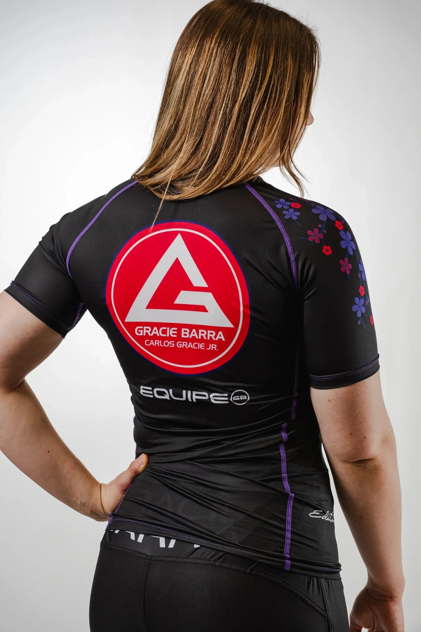 Sakura V3 Womens Rashguard - Black - Image 5