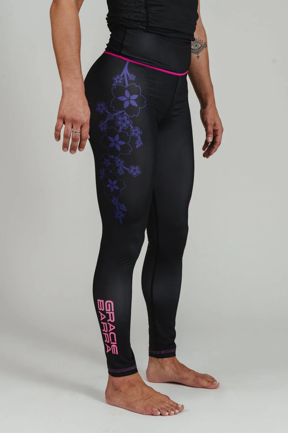 Sakura Womens Compression Pants - Black - Image 3